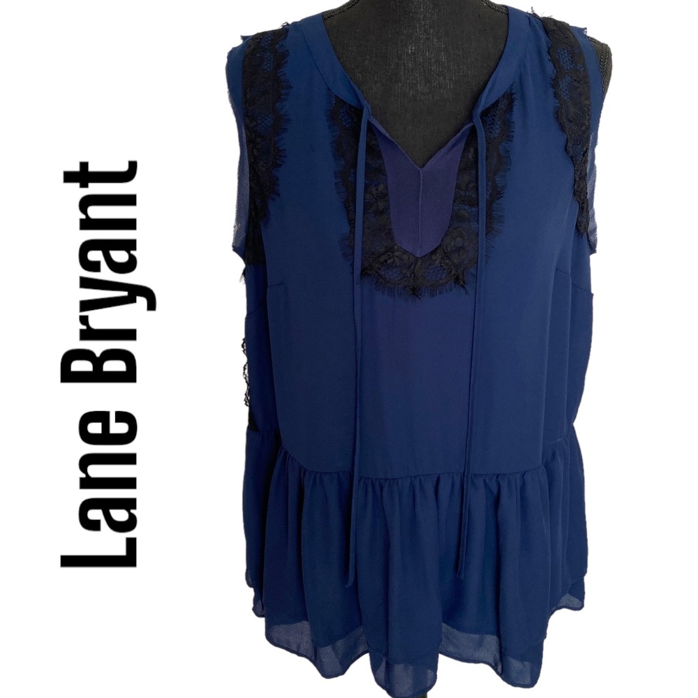 LANE BRYANT Sleeveless Blouse, Size 12
